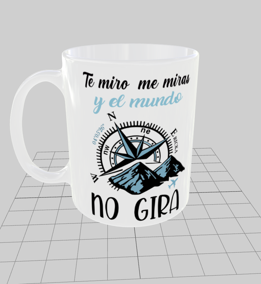 Taza personalizada | Morat | Cuando nadie ve | Ericka