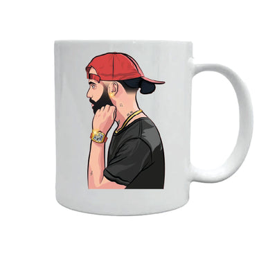 Taza Personalizada | Arcangel | blanco | imagen Personalizado | animado