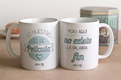 Taza Personalizada duo  |  Día del Amor y de la amistad